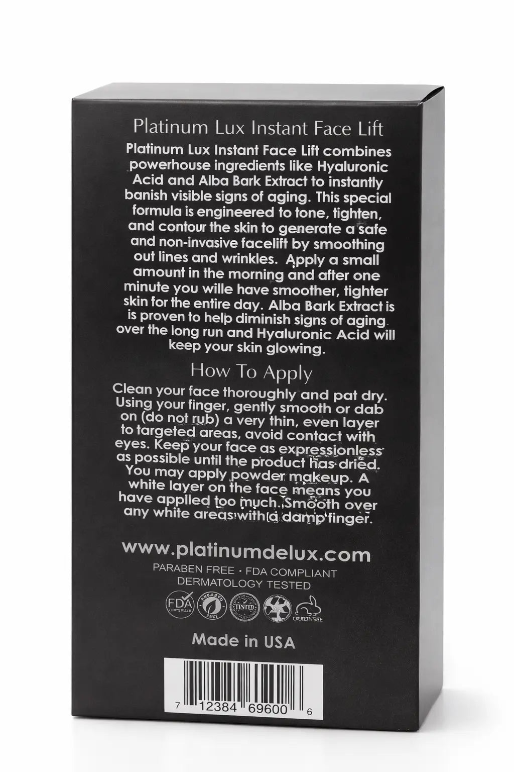 Platinum Lux Instant Face Lift-2