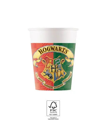 8pcs paper cups 200 ml HARRY POTTER-0