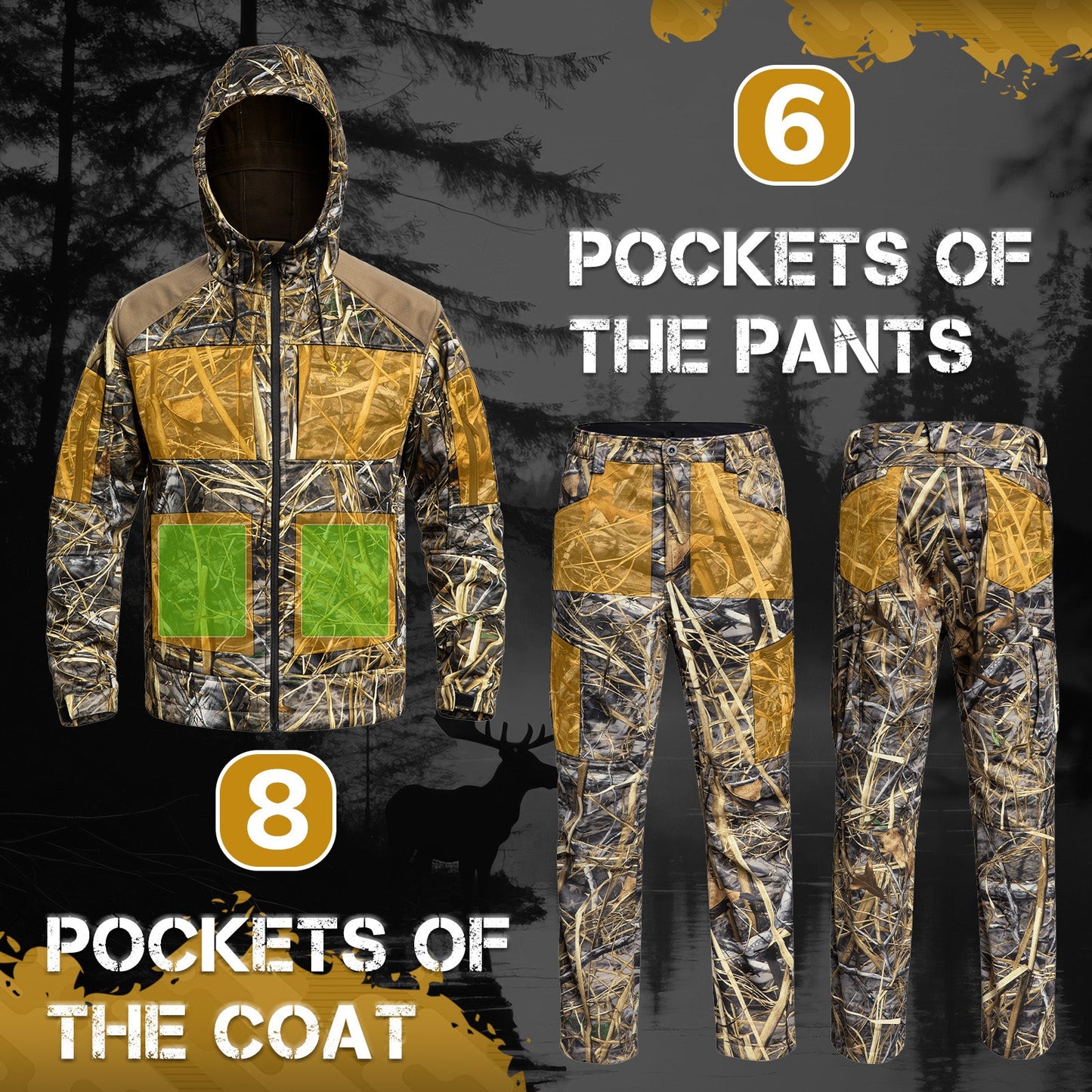 VOTAGOO® Quiet Hunting Suit-4
