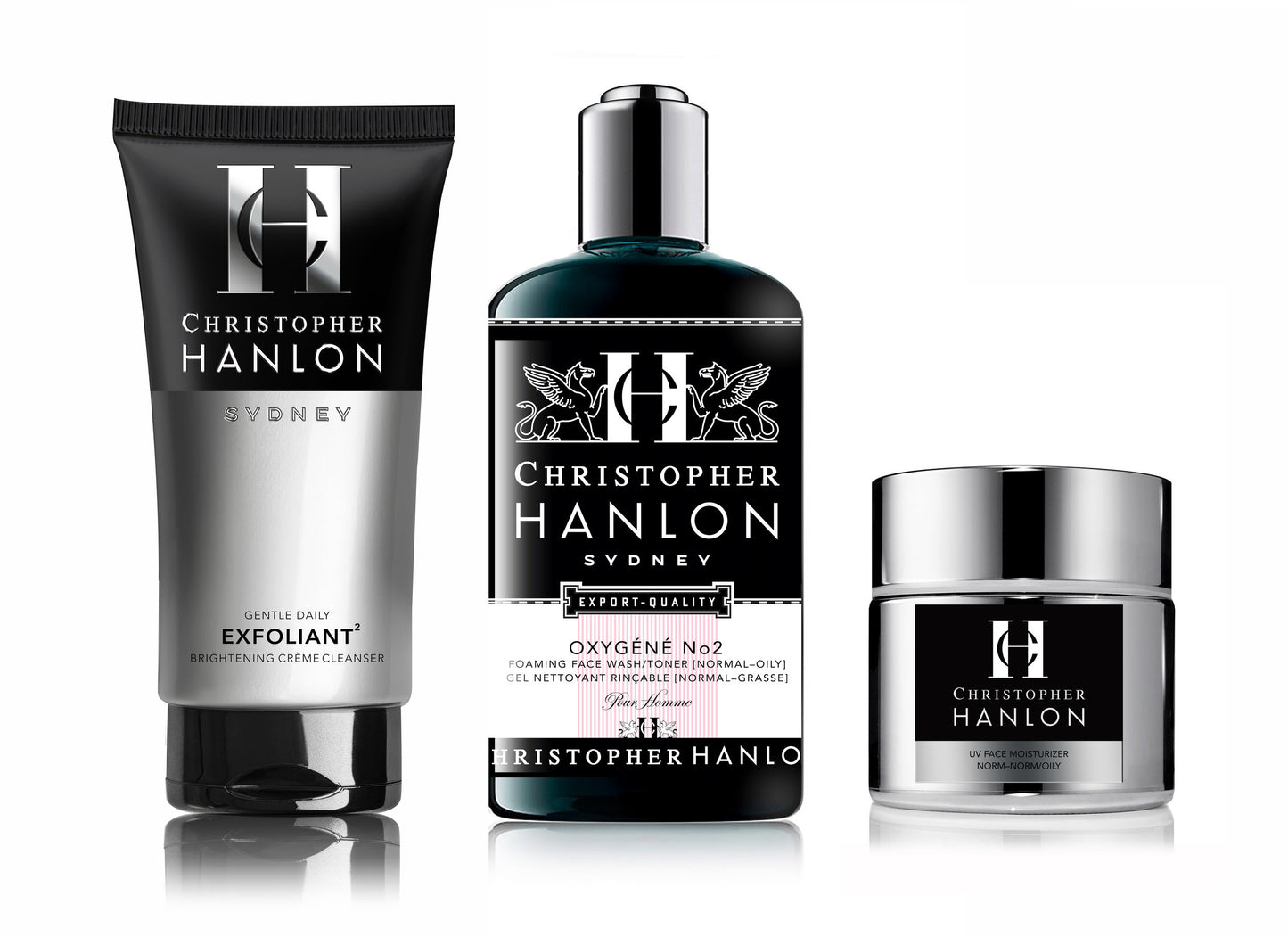 3-Step SKINCARE SYSTEM | MEN | Normal + Norm - Oily-2
