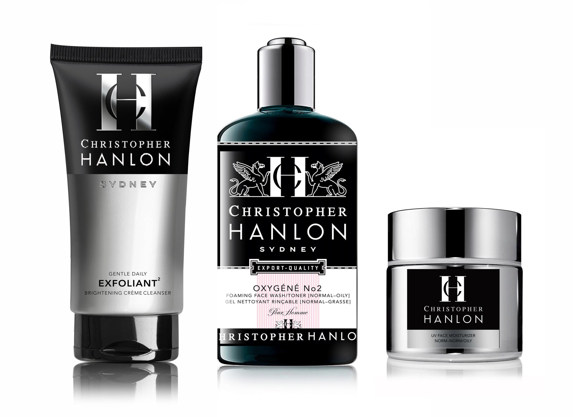 3-Step SKINCARE SYSTEM | MEN | Normal + Norm - Oily-2