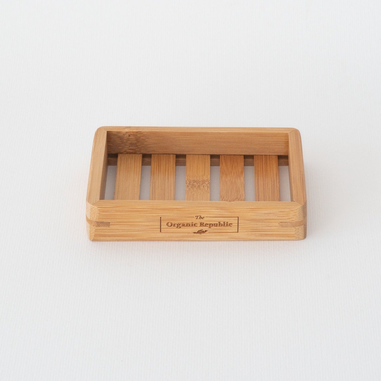 Bamboo soap dish-0