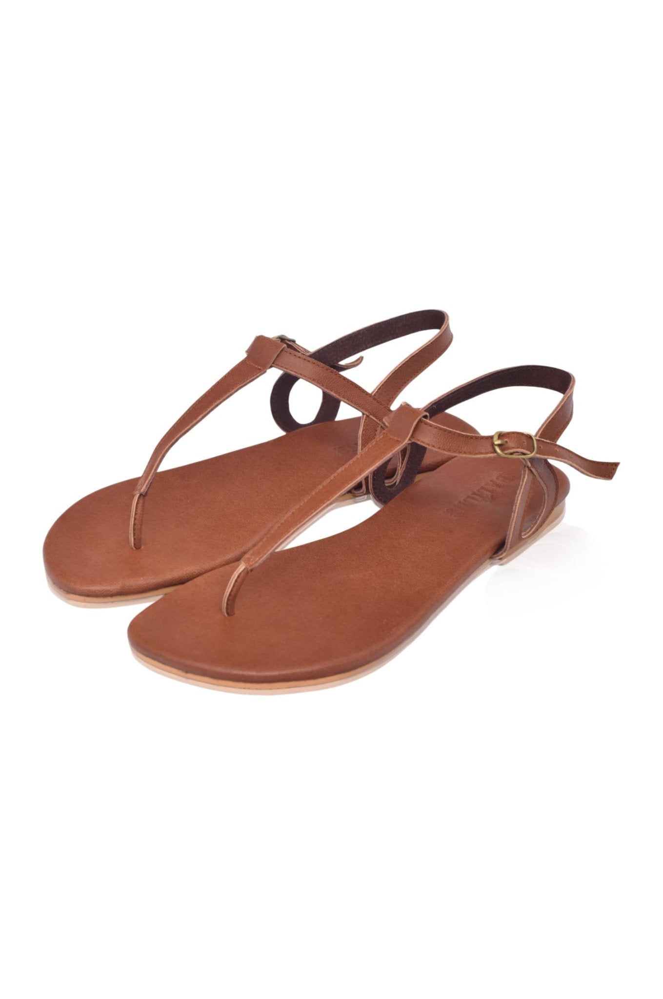 Rosalia T - strap Leather Sandals - JM Suppliers International
