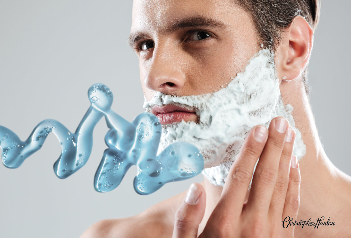 BLUE SHAVING POMADE | Light Foam | Black Cockatoo + Mint-1