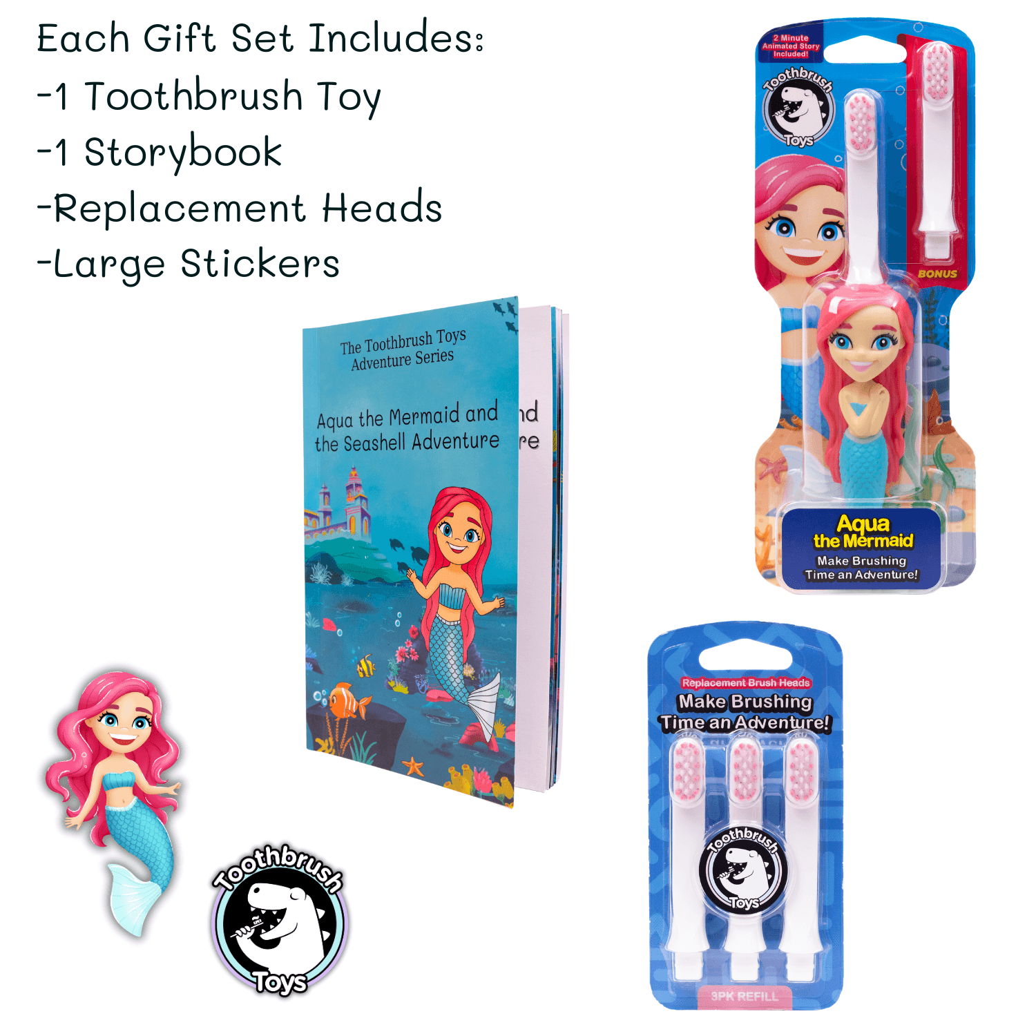 Toothbrush Toys Gift Set for Kids - JM Suppliers International