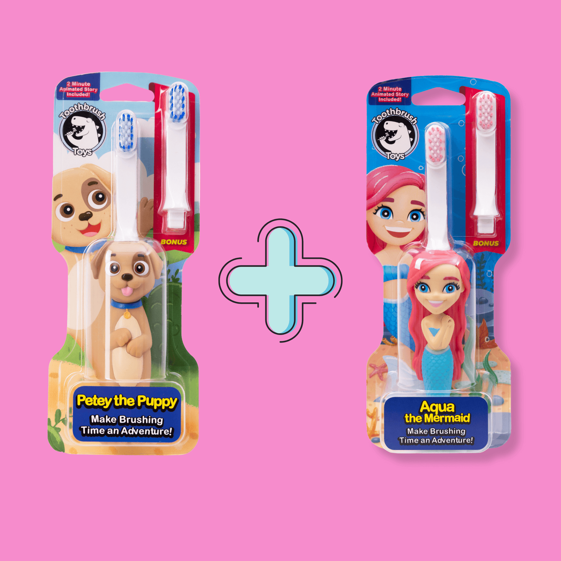 Toothbrush Toys Kids Character Toothbrush Set Bundle - JM Suppliers International