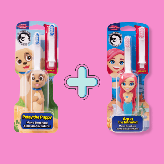 Toothbrush Toys Kids Character Toothbrush Set Bundle - JM Suppliers International
